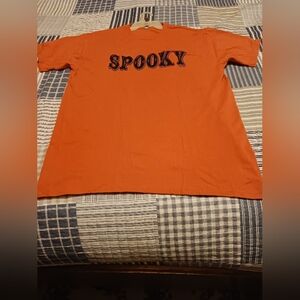 Orange 'Spooky' T-Shirt